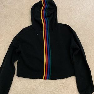Crop top hoodie